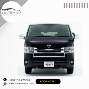 TRH Hiace Super GL 2015 Rental Service in Bangladesh